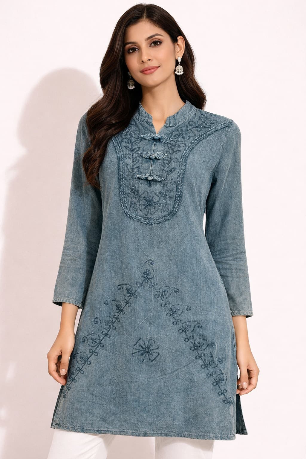 Straight cut Tunic Top