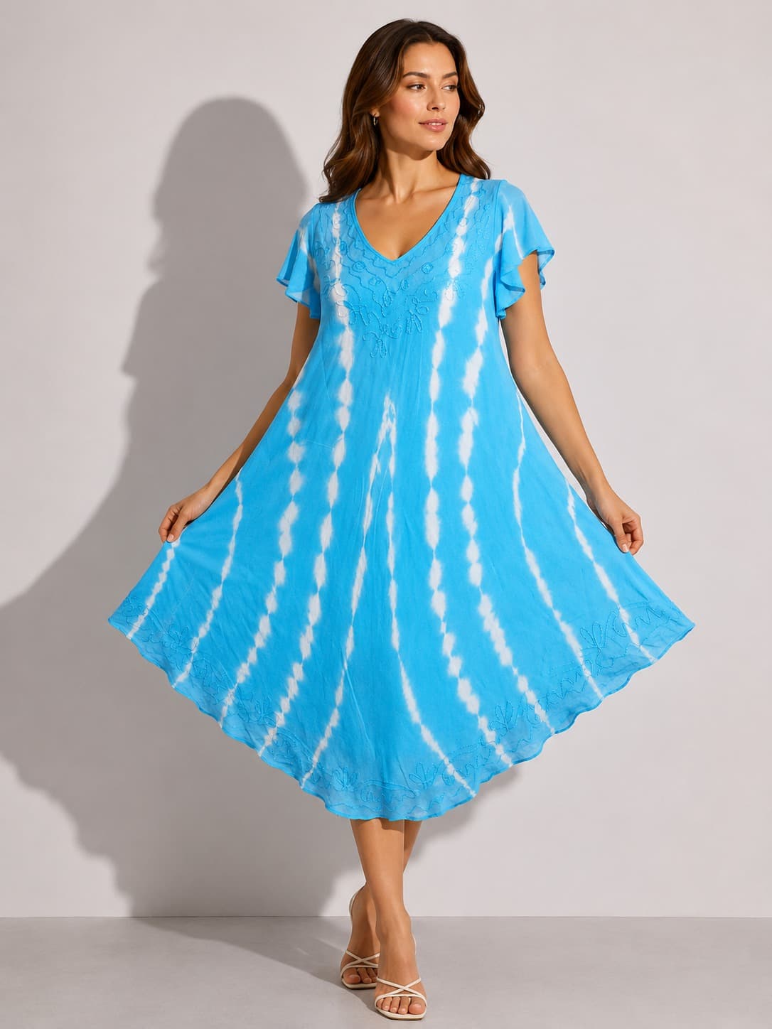 Tie Die Midi Dress
